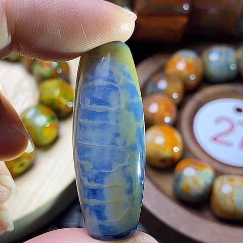 未镶嵌颈饰玛瑙/玉髓石**语