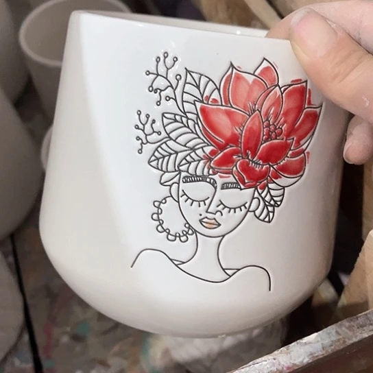 陶瓷外贸尾货多肉绿植陶瓷花盆