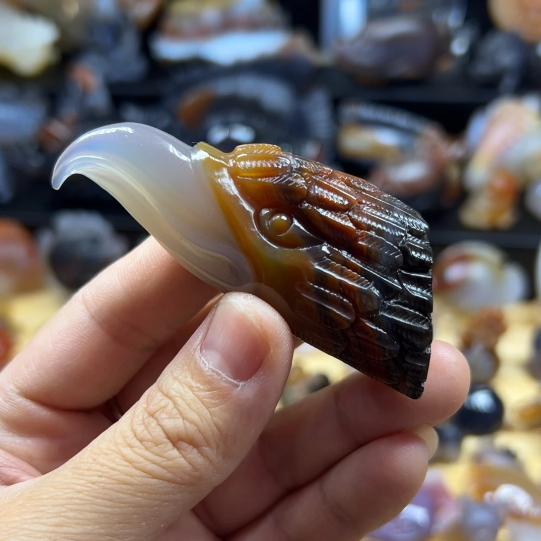 玛瑙/玉髓未镶嵌把件