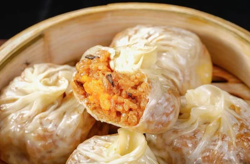 手工纸皮烧麦儿童速食早餐软糯鲜香适合当早饭