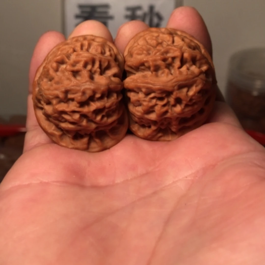 【闪购商品】文玩核桃把件老*宫灯40