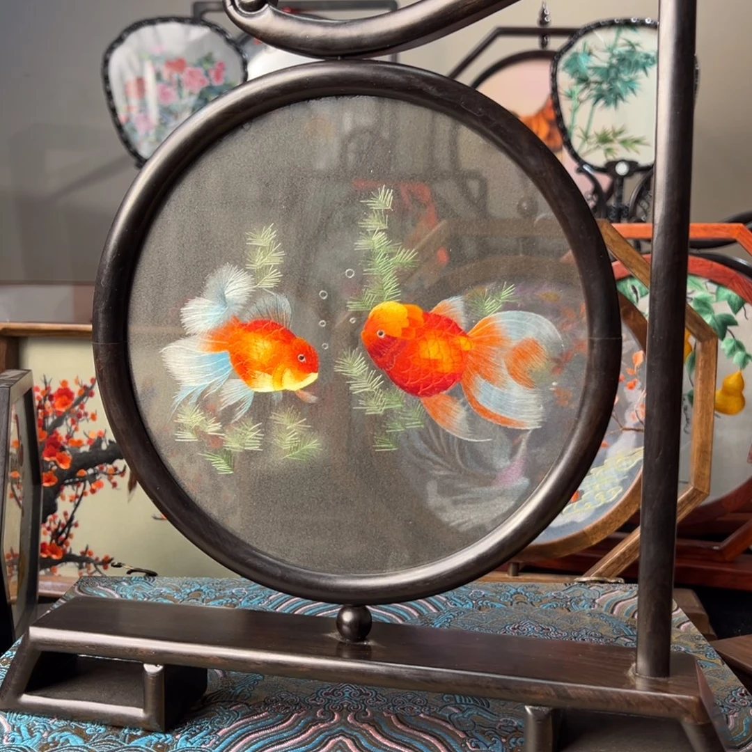 刺绣纯手工刺绣双面绣