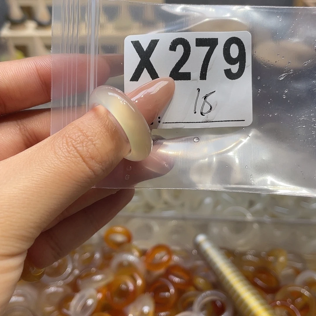 玛瑙/玉髓未镶嵌戒指279