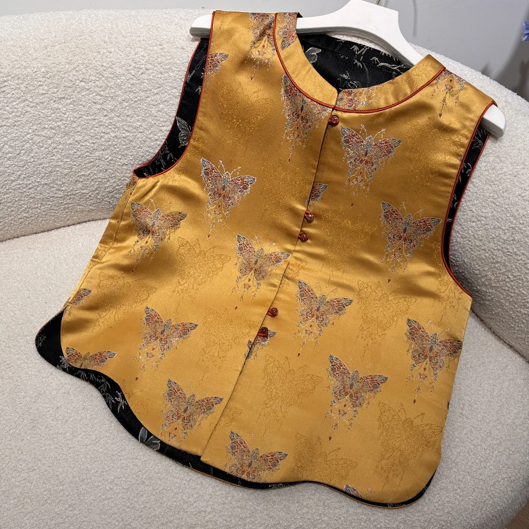 新中式高定马甲25407HMFMJ055