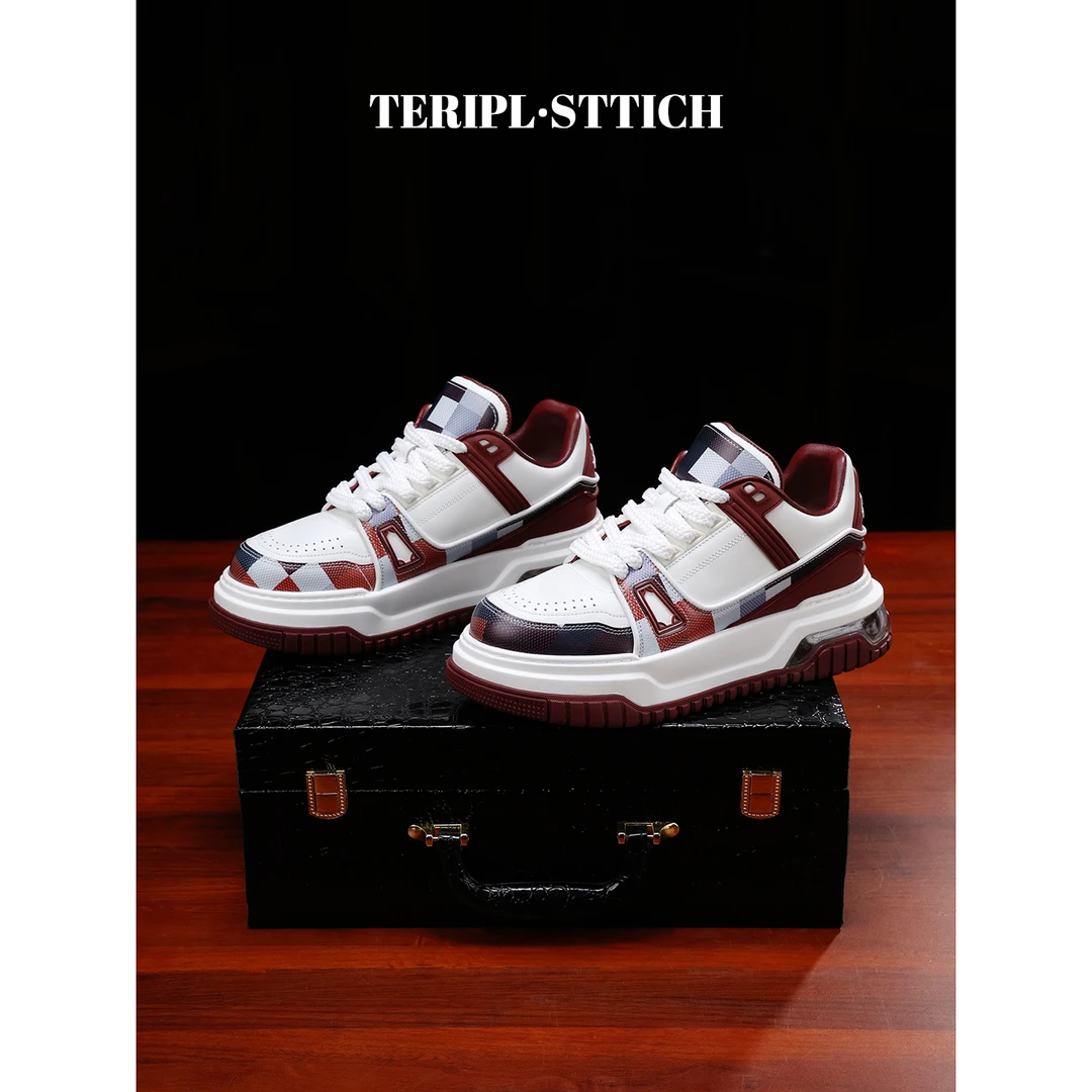 秋冬男士鞋子百搭轻奢增高爆款板鞋运动休闲鞋干净感痞帅男鞋棉鞋