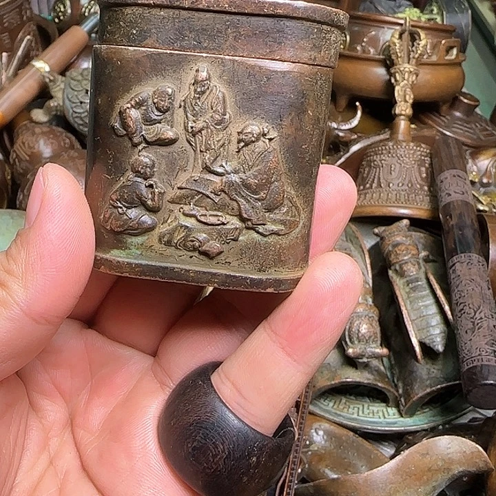 铜器办公室茶室摆件