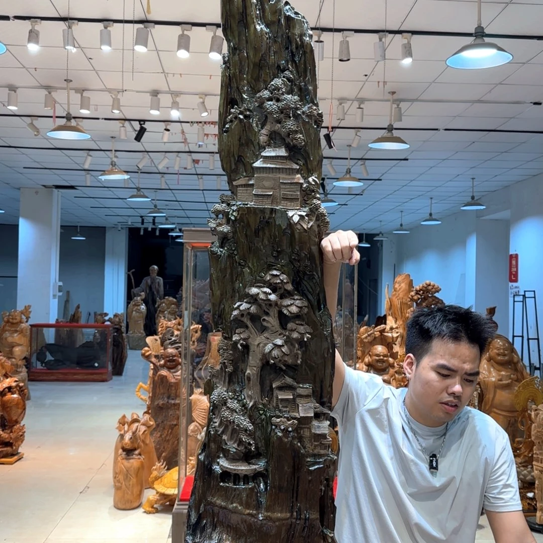 五***弥木工艺品摆件不包邮