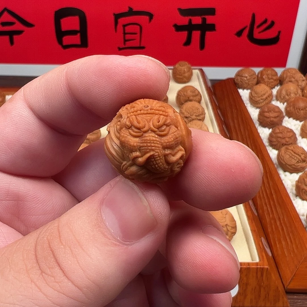 悲****核桃手串/手链20+狮驼岭单颗