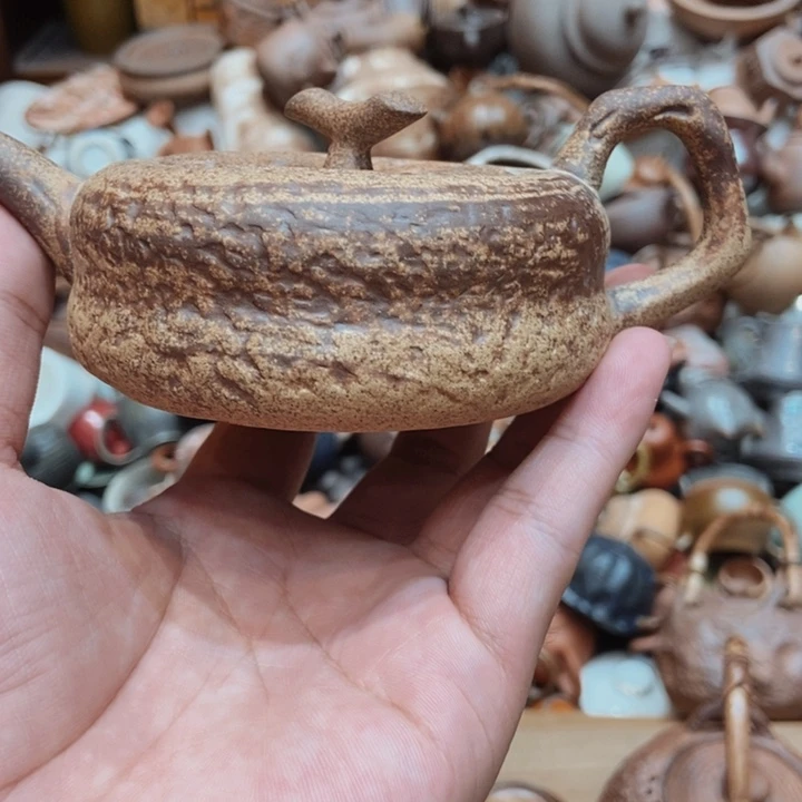 柴烧老岩泥高端茶器