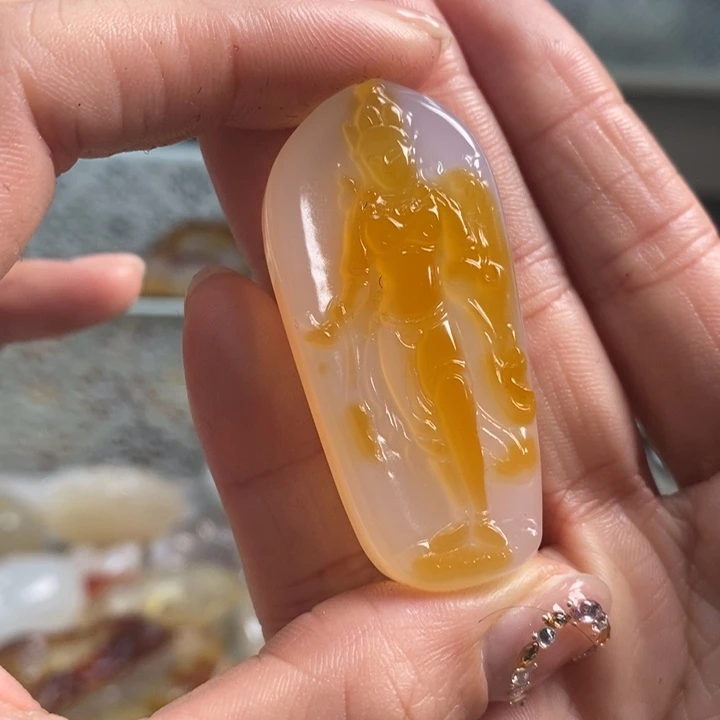 玛瑙/玉髓吊坠(不含链)未镶嵌