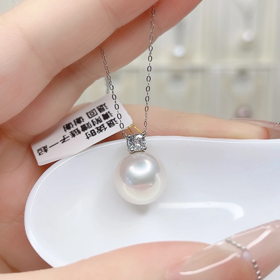 淡水珍珠合金吊坠(赠链)