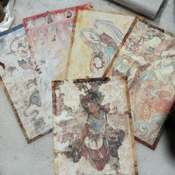 言恒阁绢布日课定向链接20x30cm