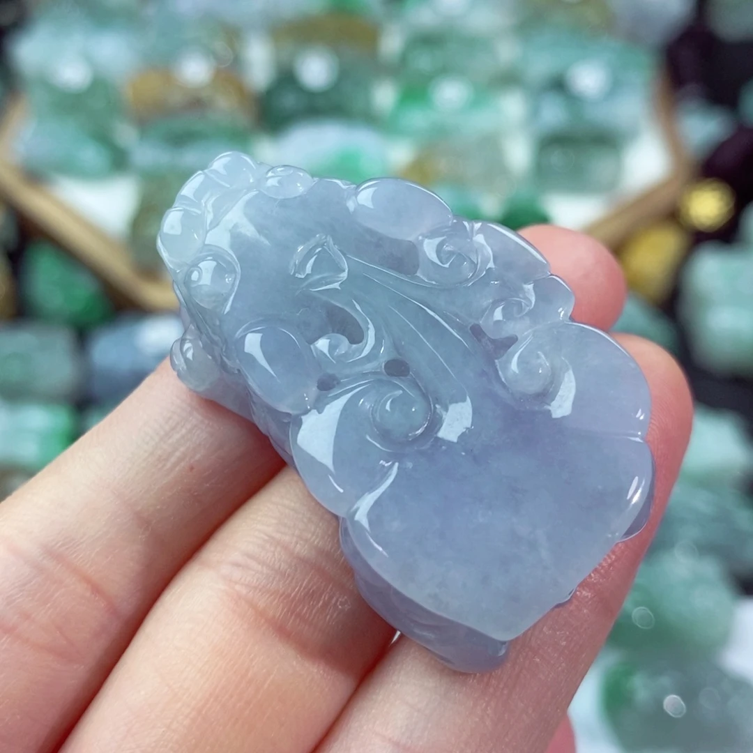 翡翠颈饰未镶嵌天然