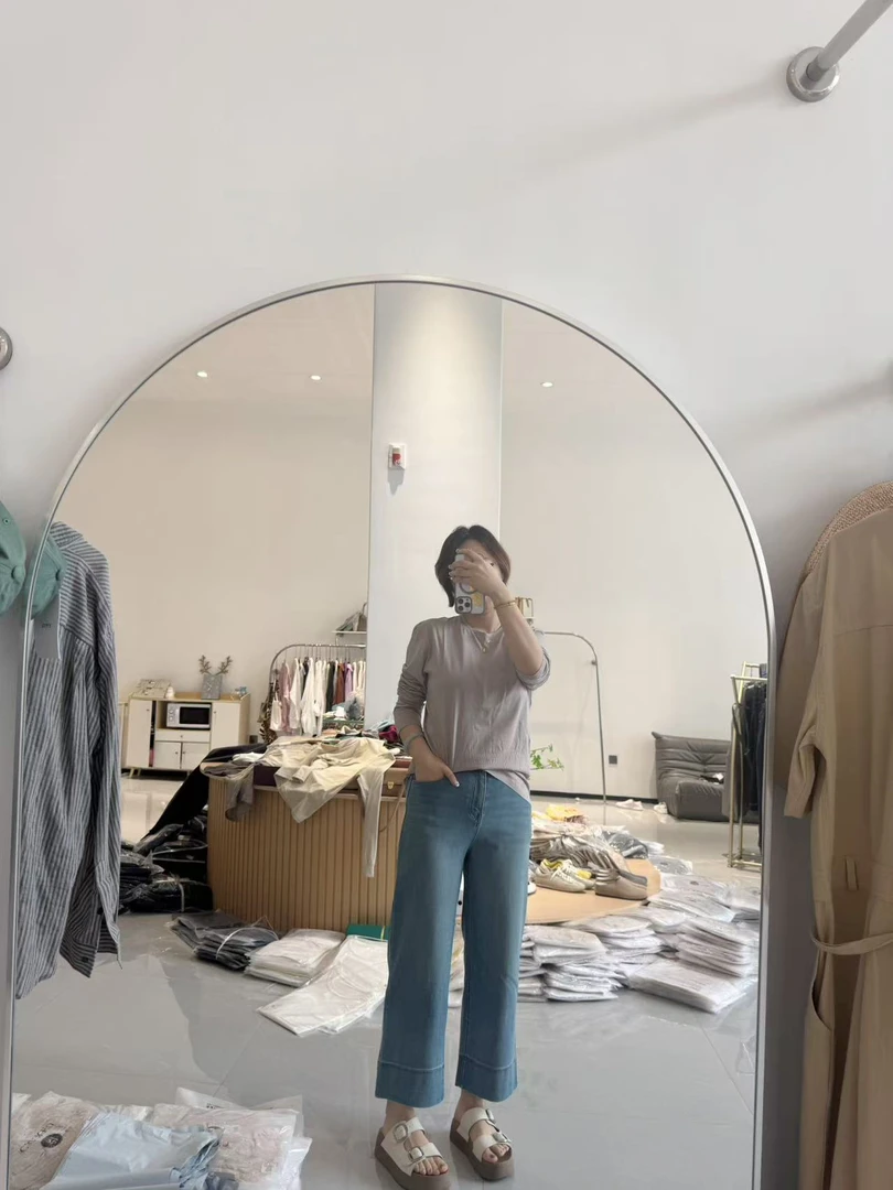 壹家衣橱四面弹九分奶奶裤梨形天菜显瘦神裤5508