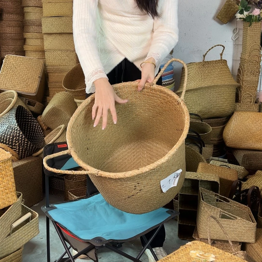 草编草编包/草编收纳盒微瑕疵