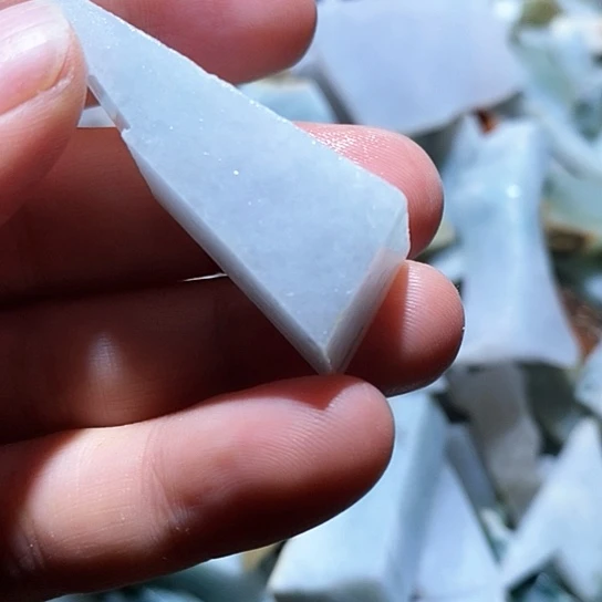 散珠翡翠边角料47