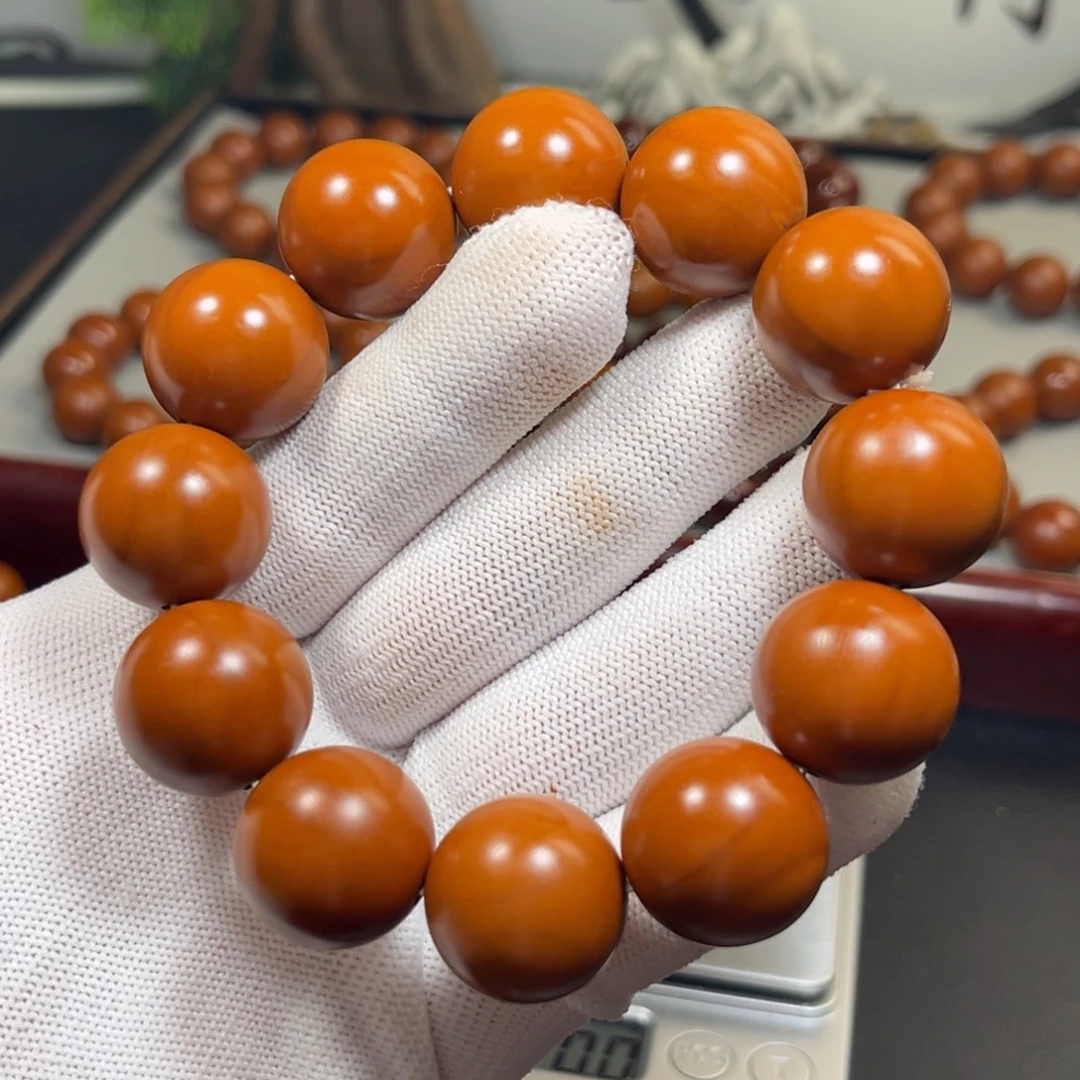 一***天手串橄榄核2.0+树王精品铁核 小孔