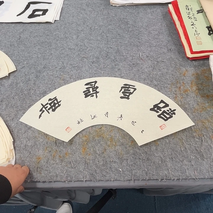 书法曹述林书法作品软片