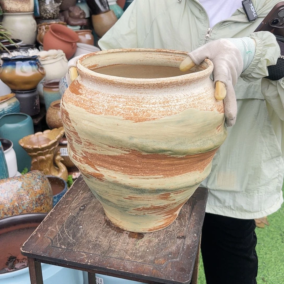 紫砂花盆王嫂花盆直播0610-191高30口20