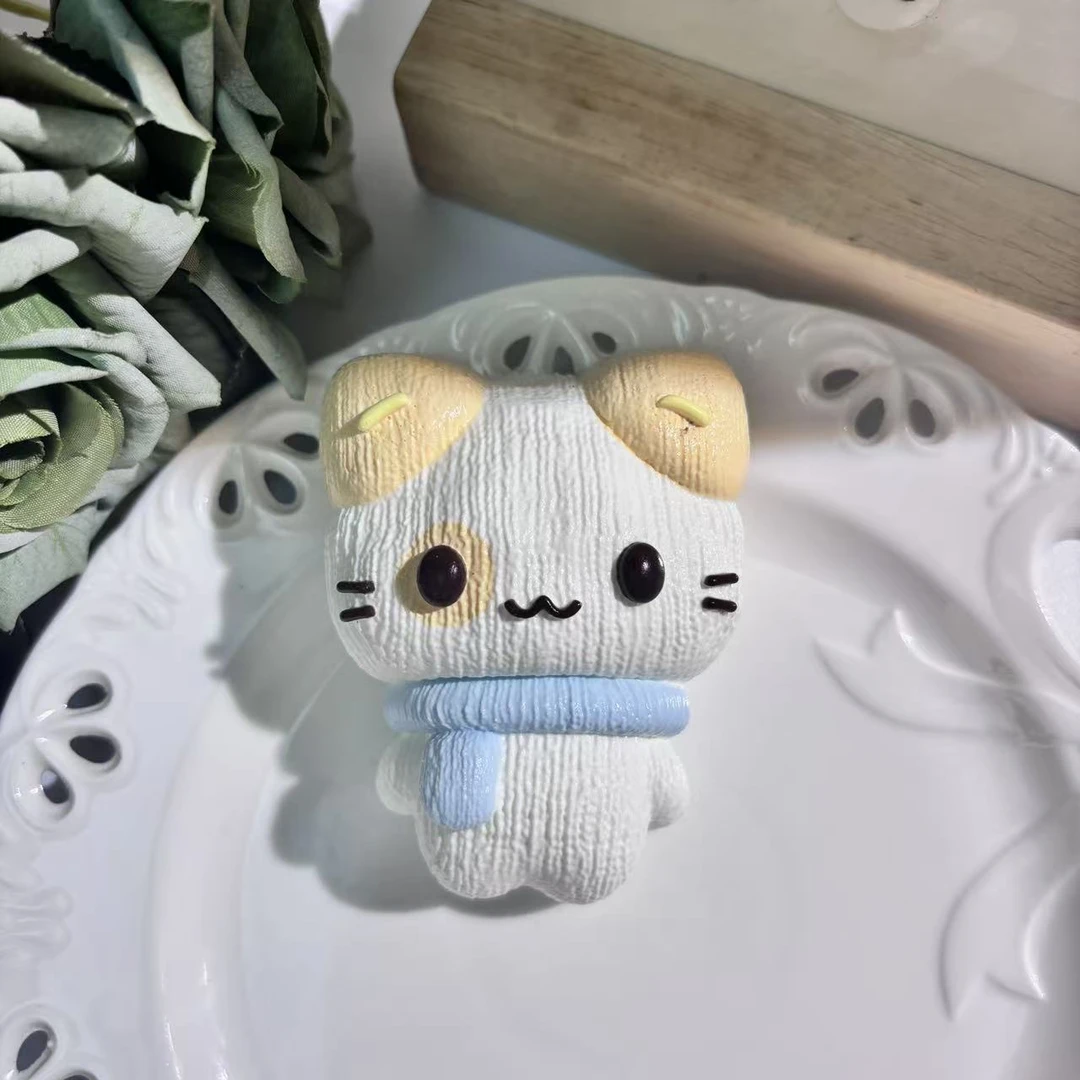 111号壳大大捏捏乐解压玩具棉花猫手工制作默认瑕疵