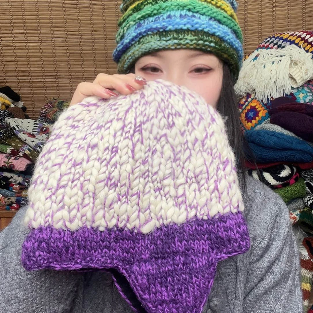 羊毛尼泊尔纯手工帽子582