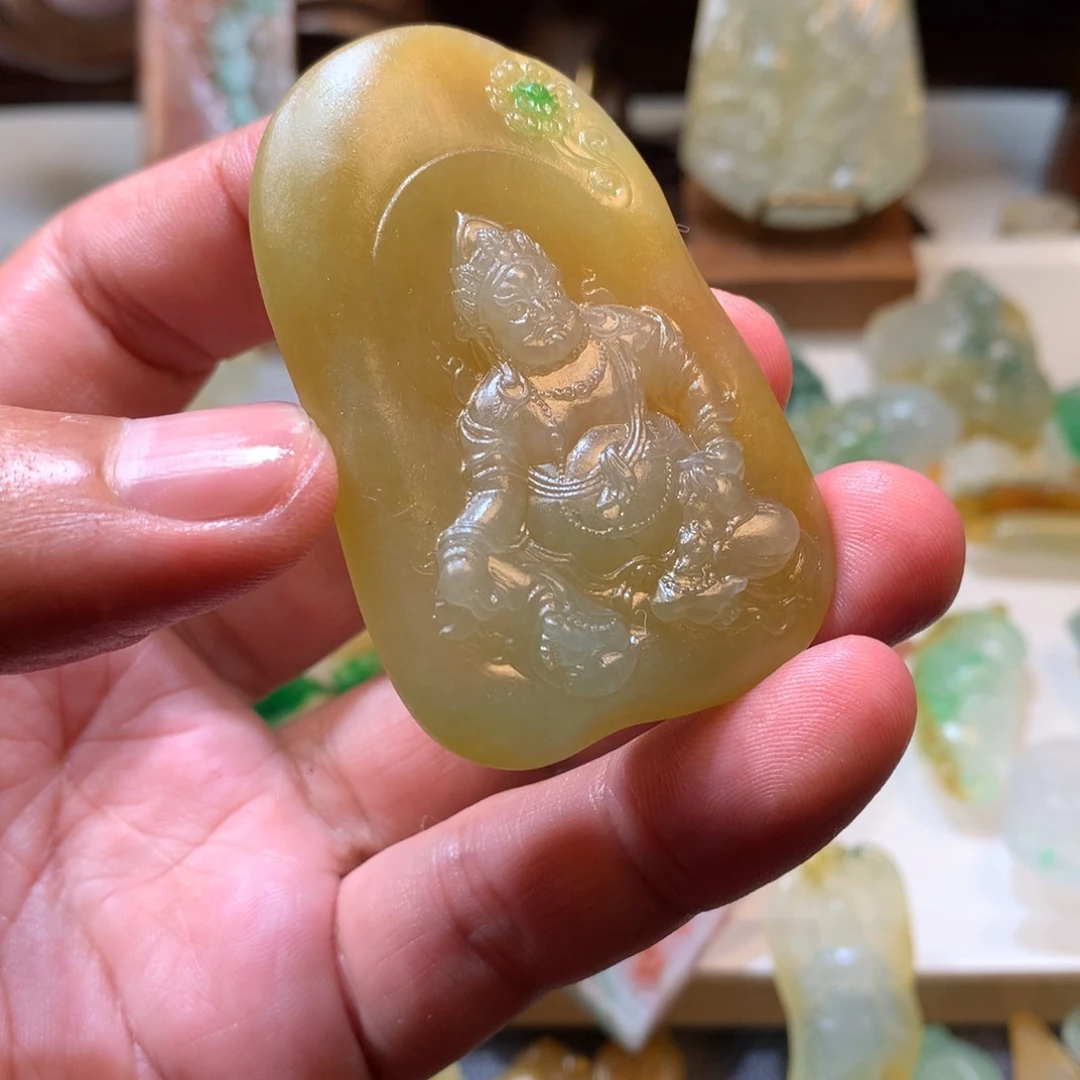 宗***定制翡翠未镶嵌翡翠