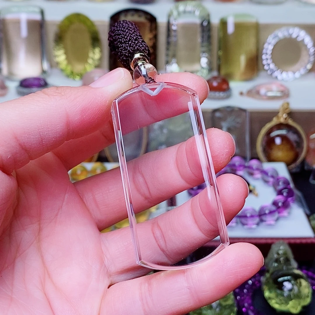 未镶嵌水晶吊坠(赠链)