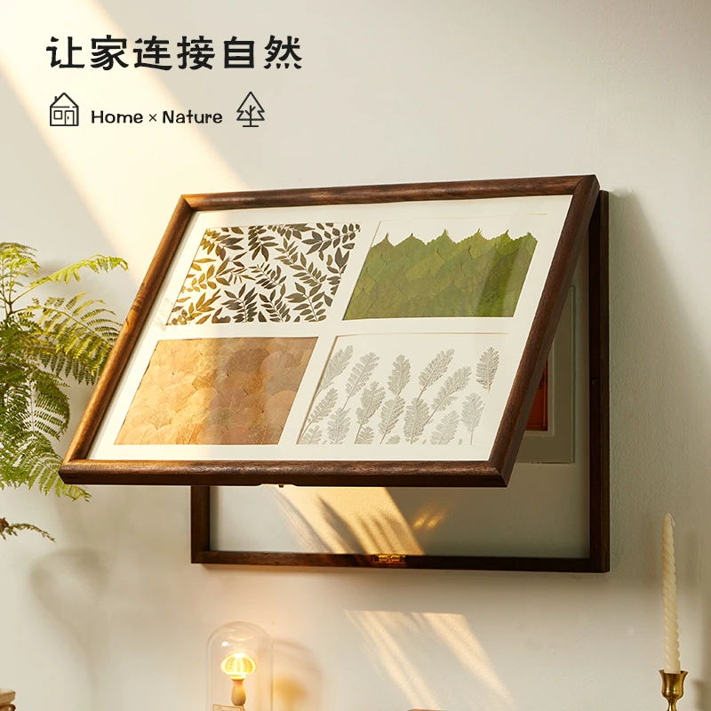 电表箱装饰画遮挡箱免打孔四季植物电闸箱高级感壁画配电箱遮挡箱