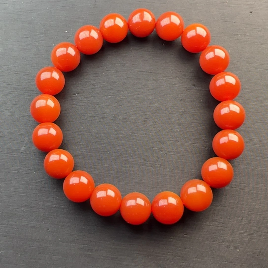 石英质玉（黄龙玉）未镶嵌手串