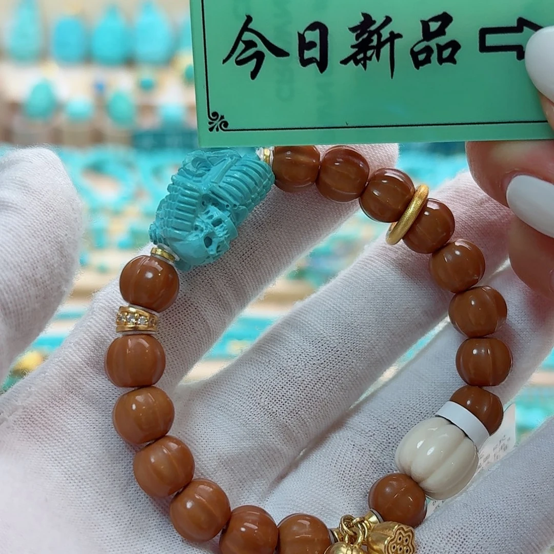 绿松石银S925镶嵌珠宝奇石