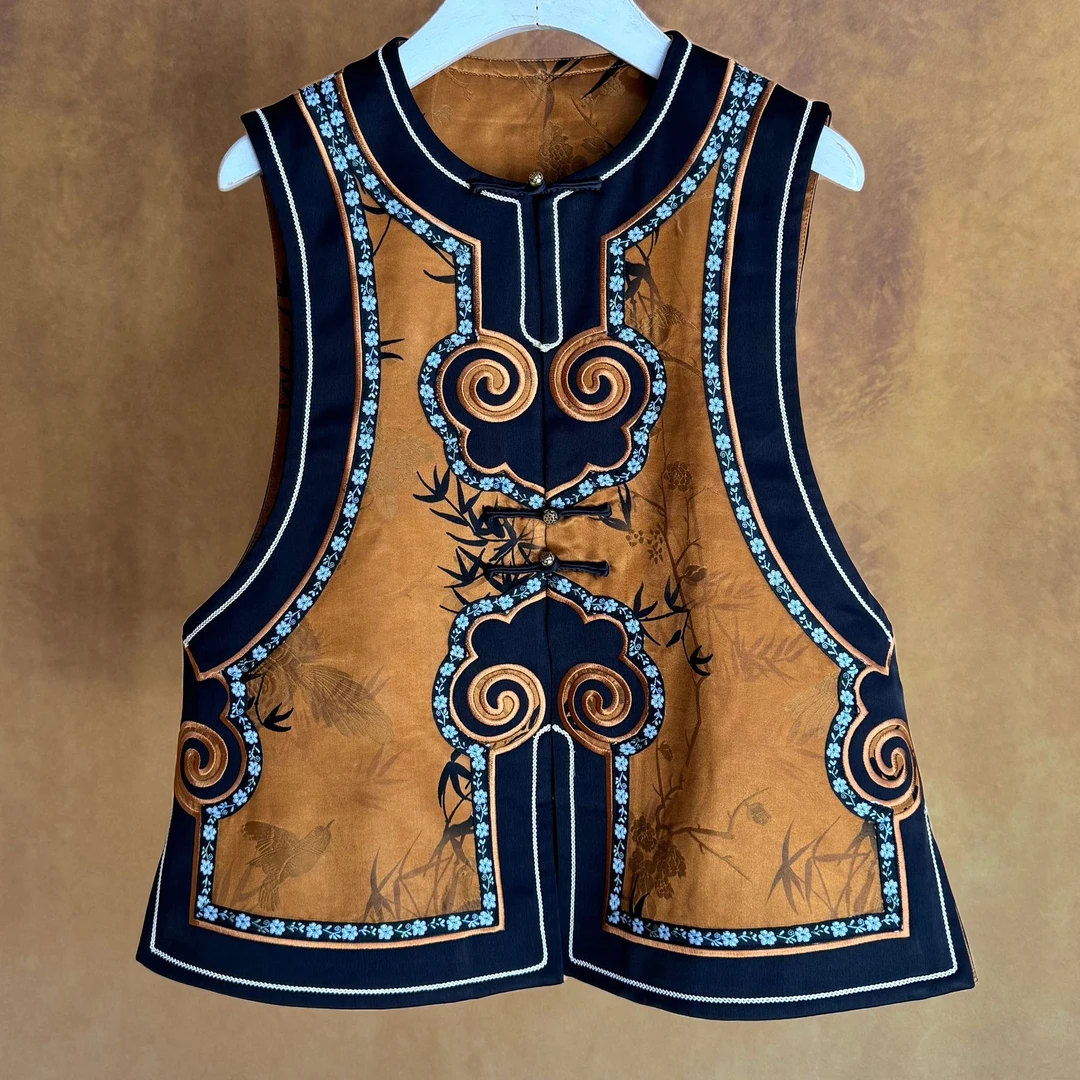 【十三郎】2025新款拼接马甲250921