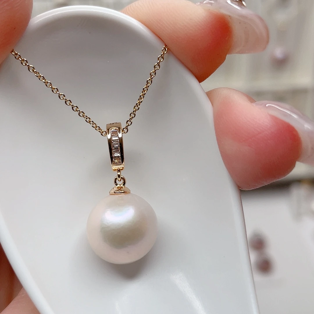 淡水珍珠合金吊坠(赠链)
