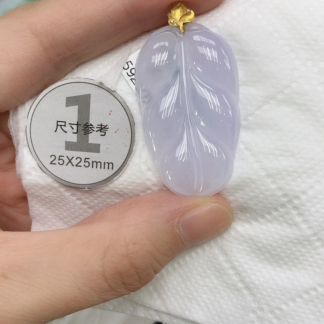 翡翠18K金镶嵌颈饰12456788999