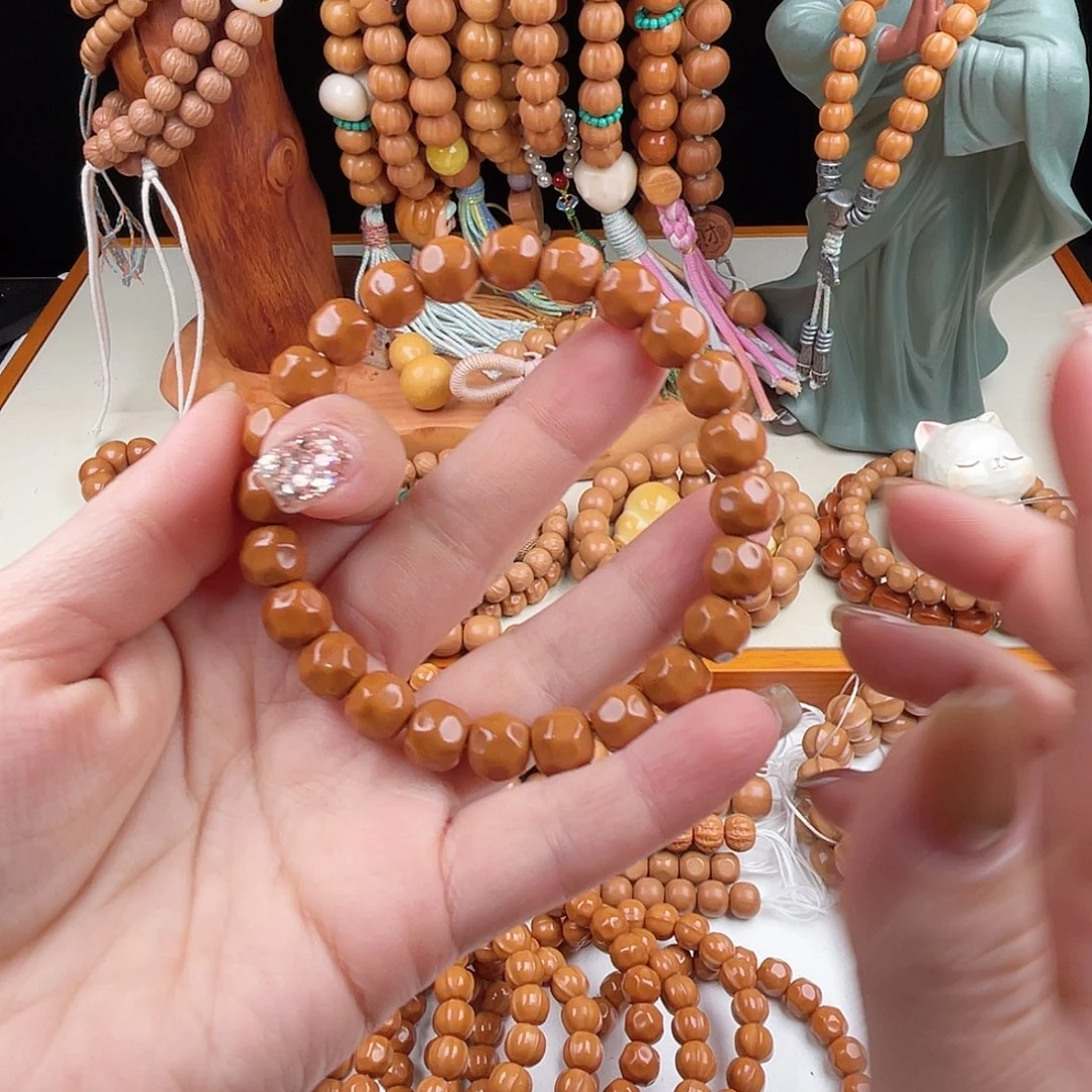 吊坠猴头核桃手串