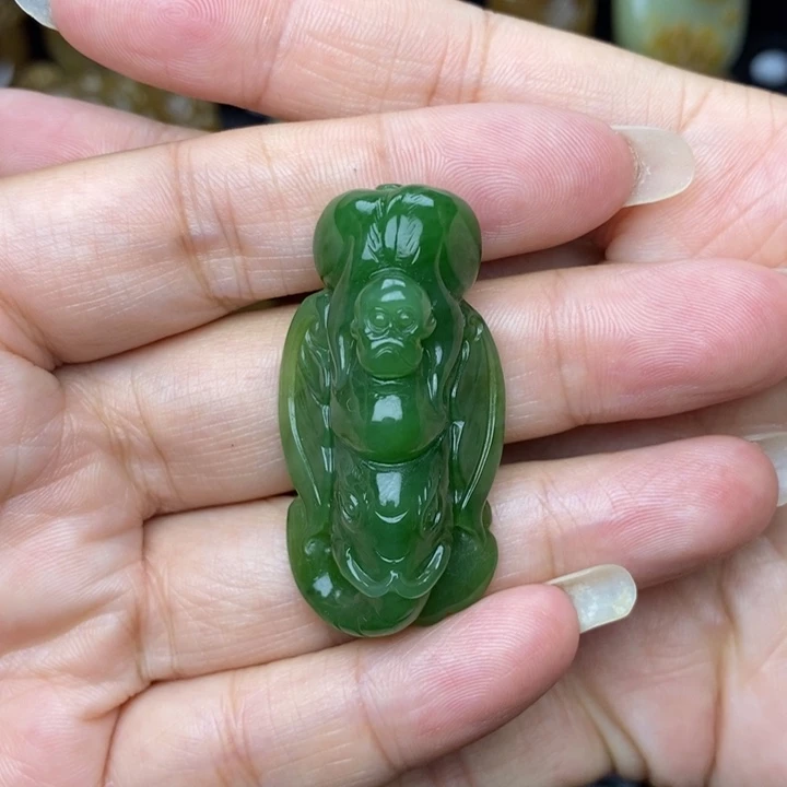 和田玉（碧玉）未镶嵌颈饰