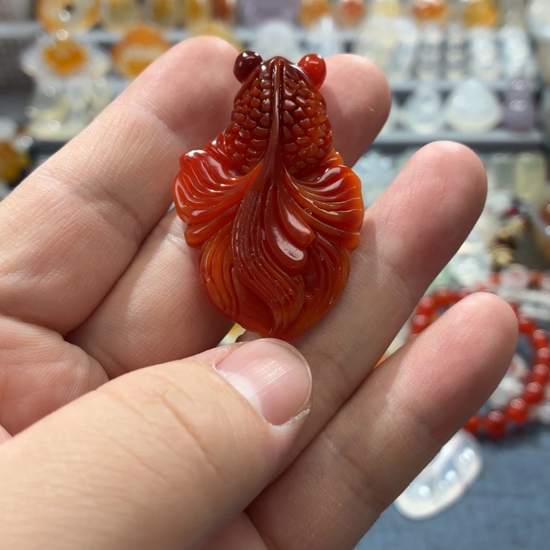 玛瑙/玉髓未镶嵌吊坠(不含链)