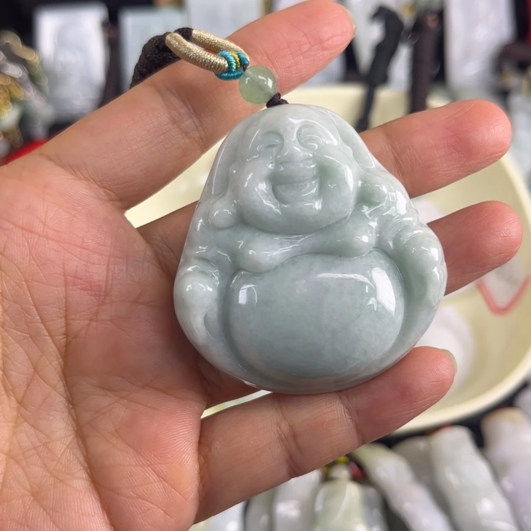 海***行翡翠未镶嵌吊坠(不含链)