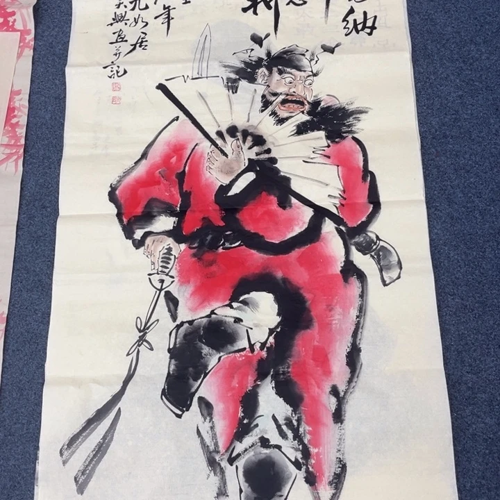 国画宣纸纯手绘字画