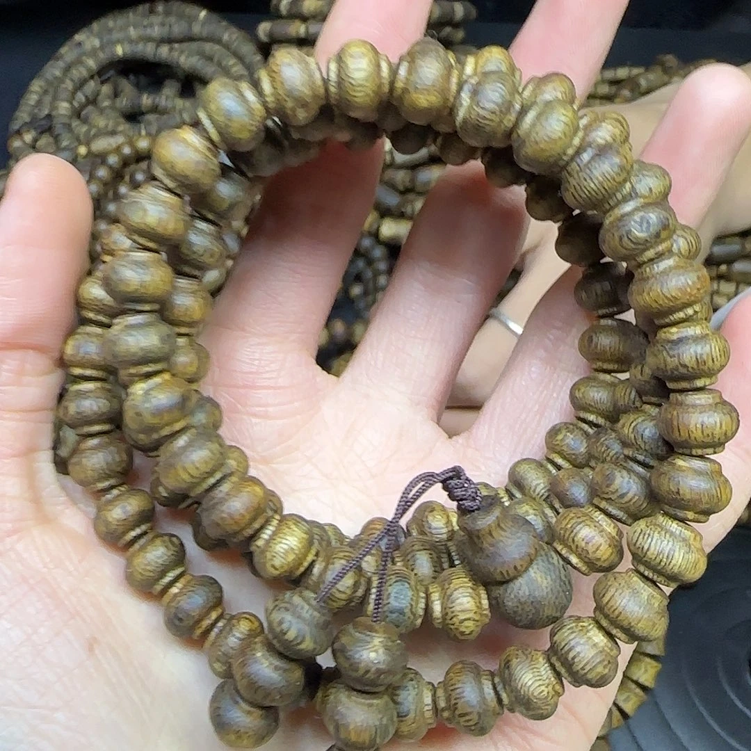 沉香沉香碎屑+沉水浮灯笼珠多圈25克加多样性发一