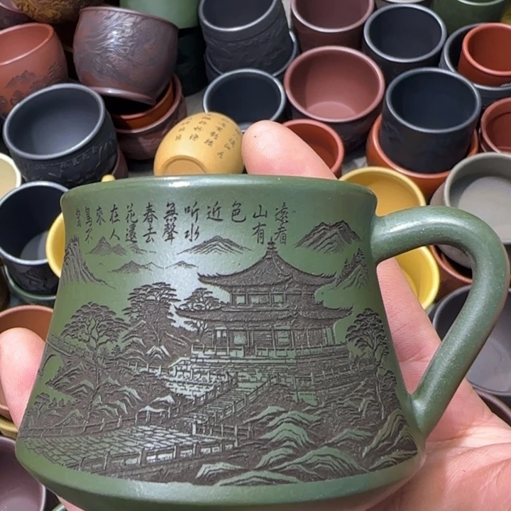 茶杯紫砂全手工制作工艺