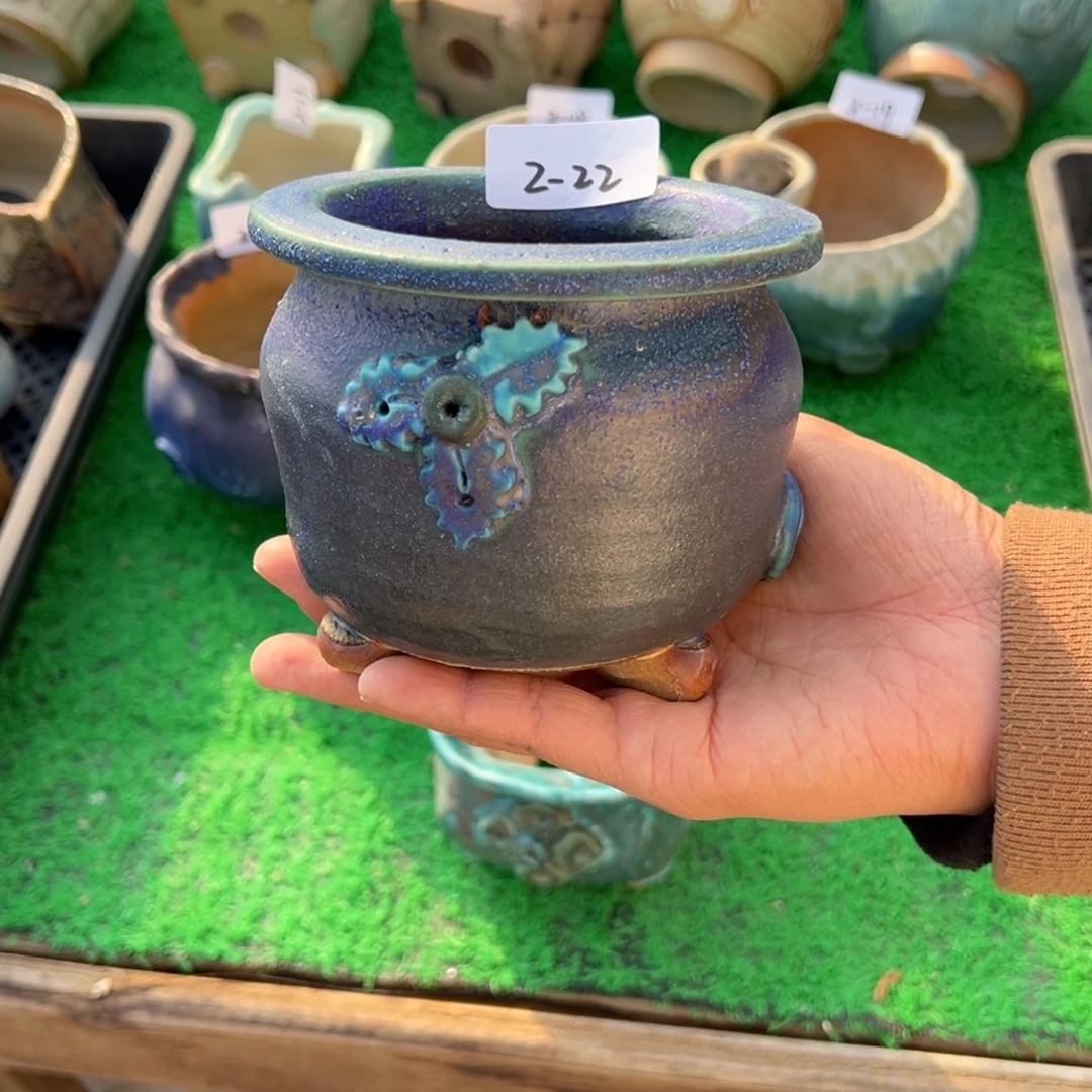 2-22花盆小鹿园艺