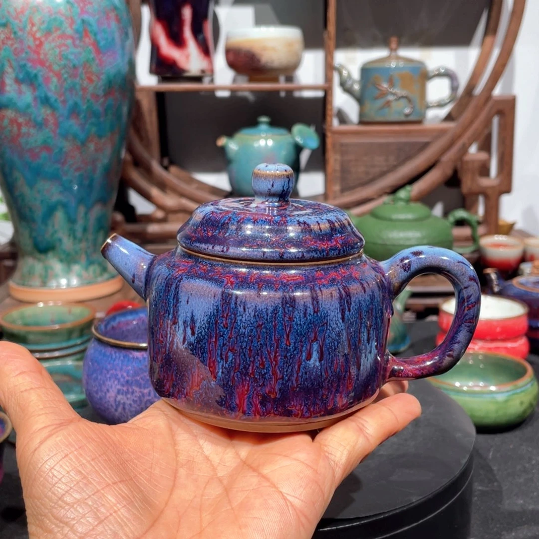 万***青中国神后钧瓷茶器