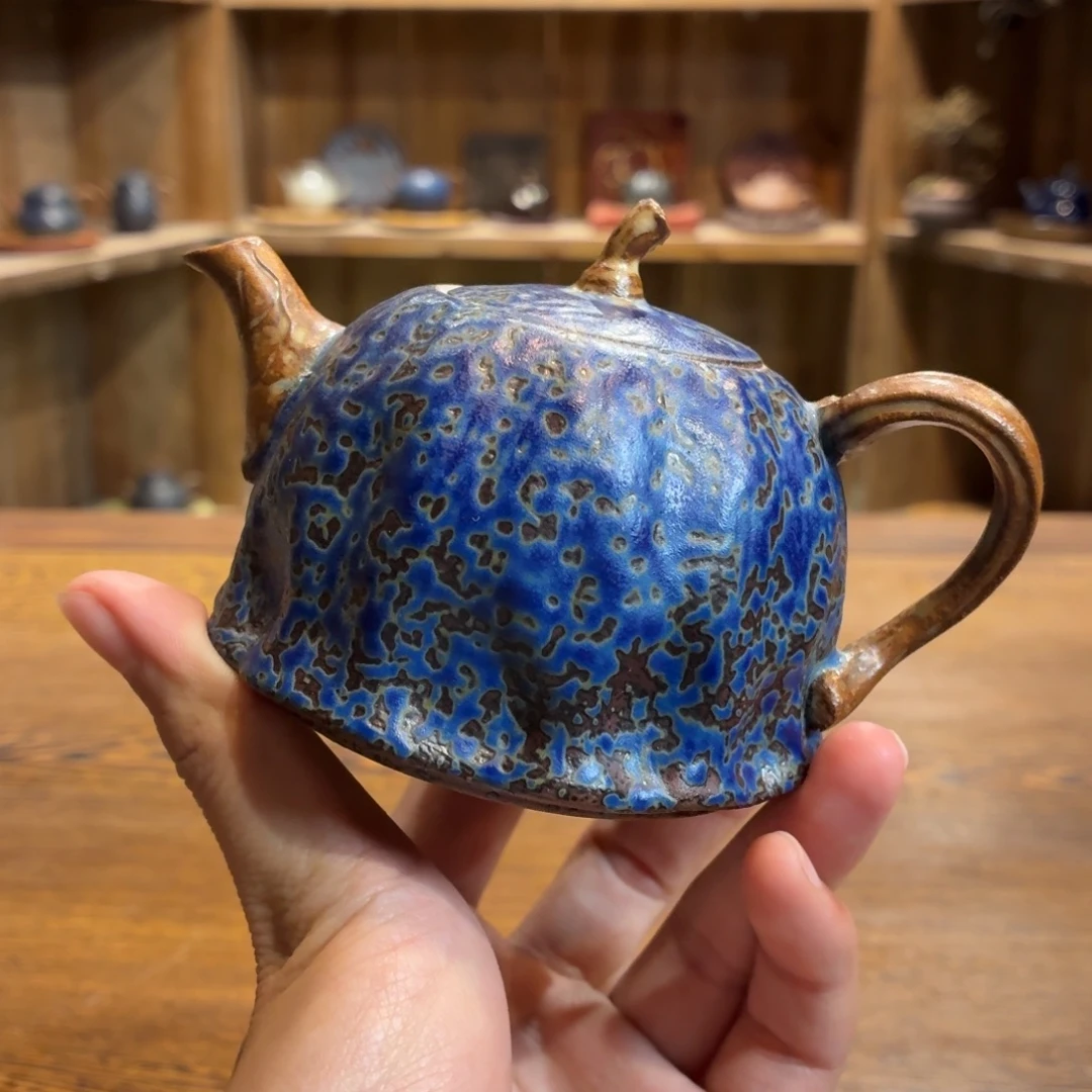 柴烧老岩泥茶器皿