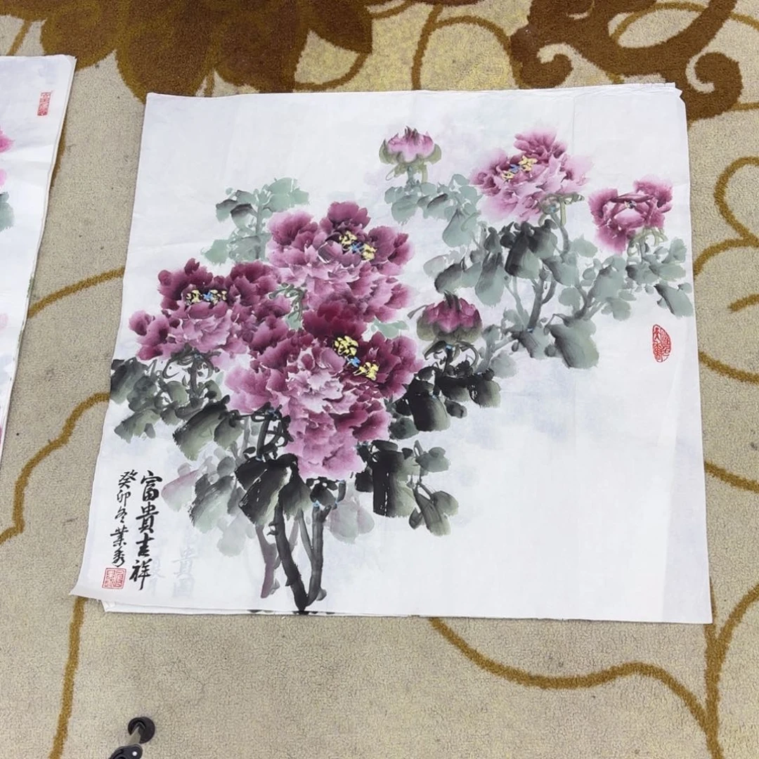 国画国画作品张叶秀老师刘