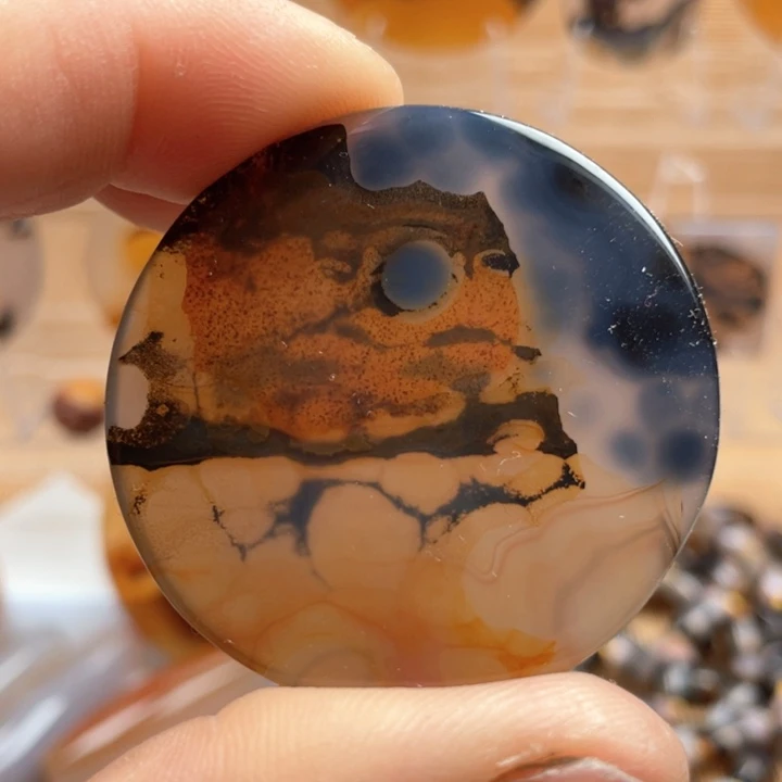 玛瑙/玉髓吊坠未镶嵌