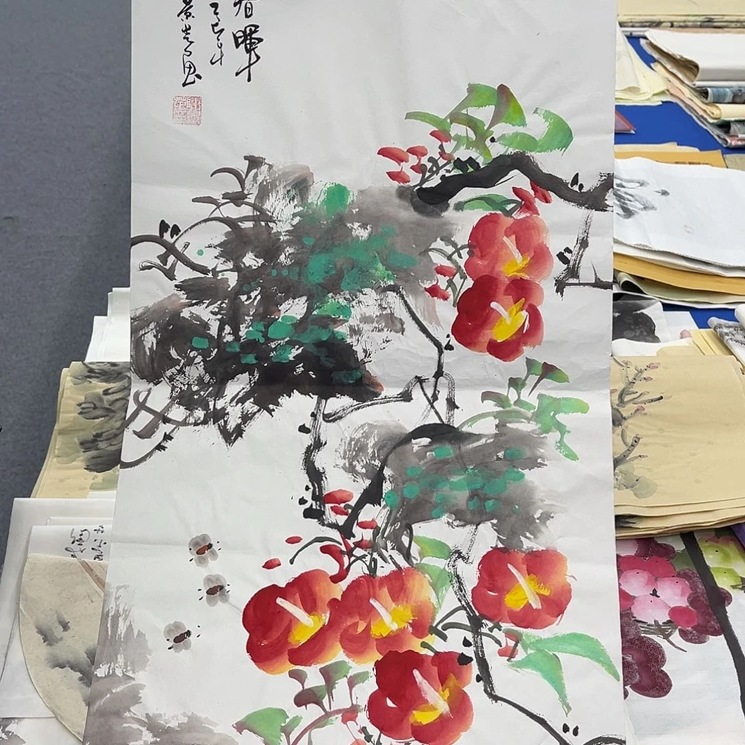 国画纯手绘作品欣赏