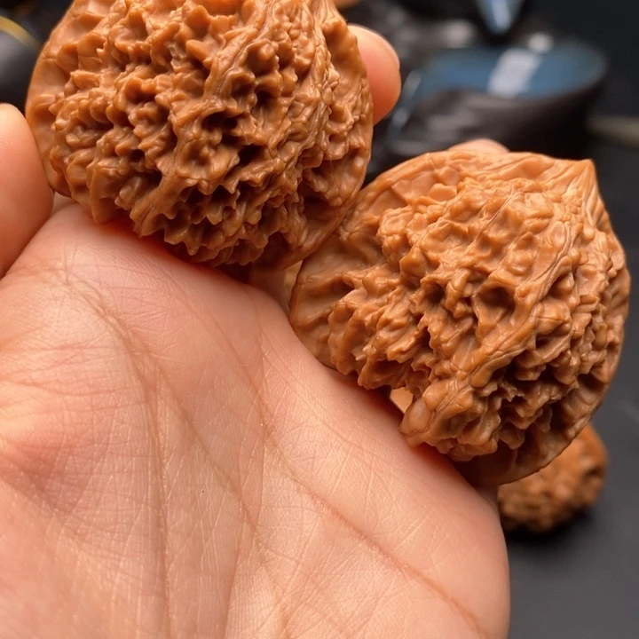 把件文玩核桃44百花山