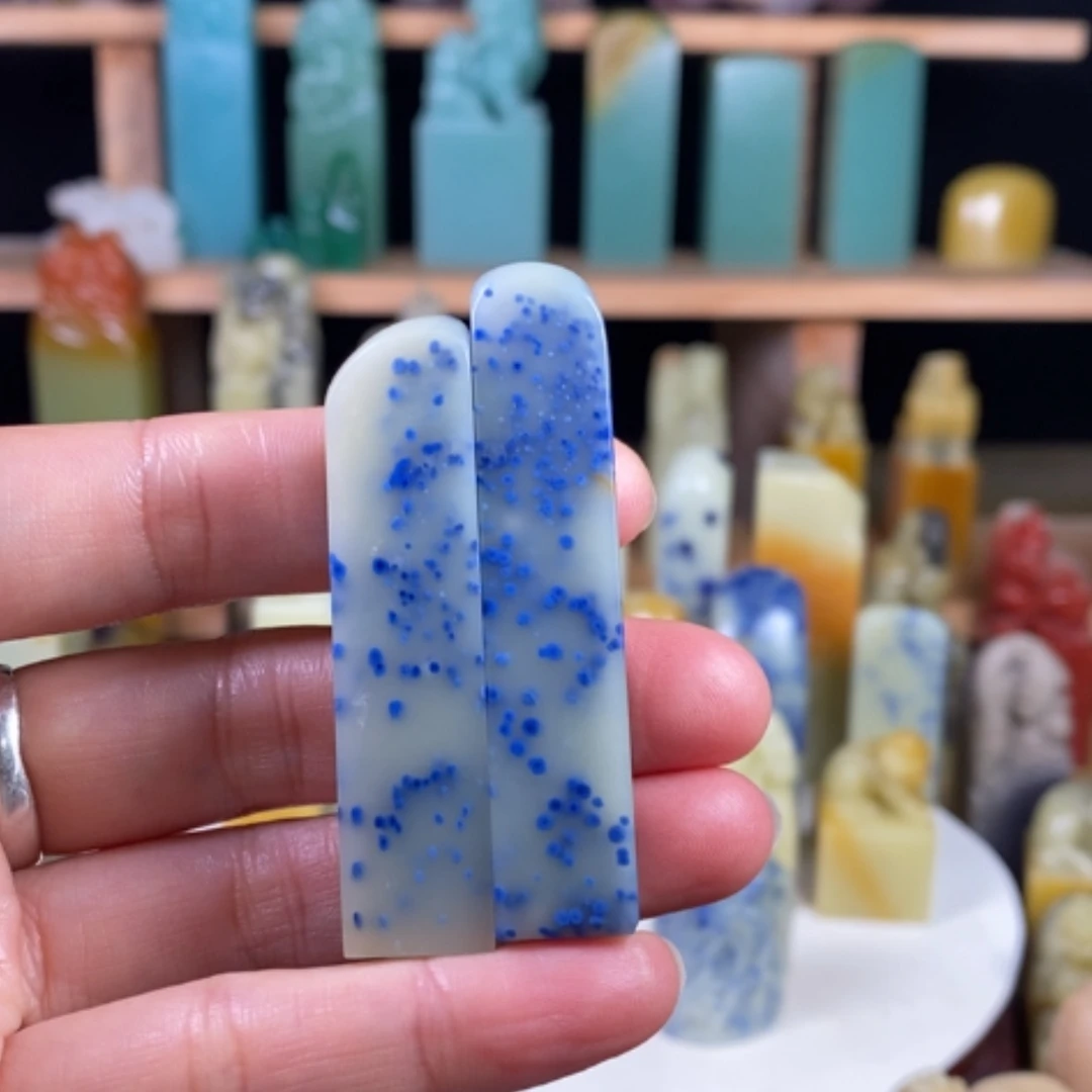 【闪购商品】青田石杨*美封门蓝心……