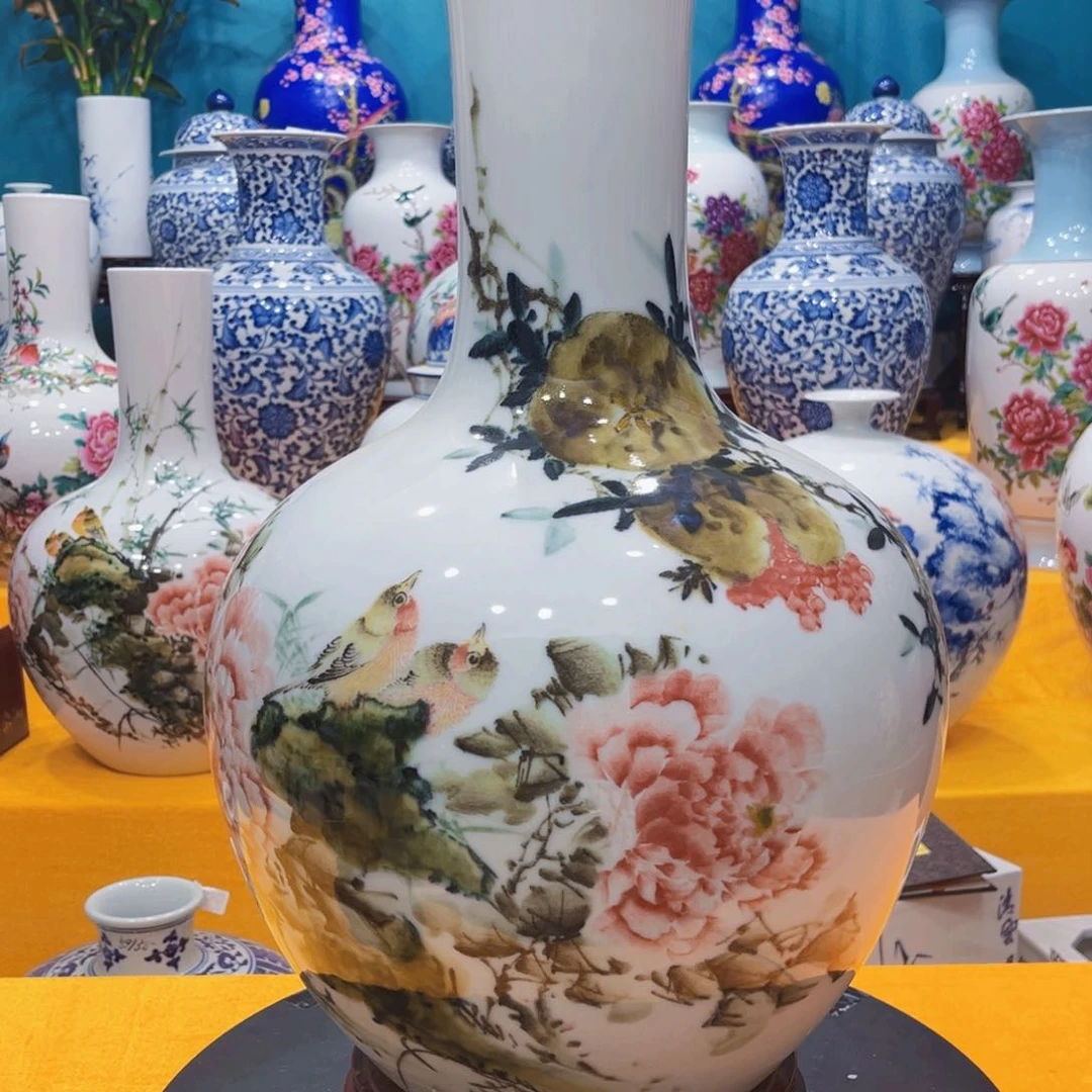 摆件景德镇陶瓷花瓶6