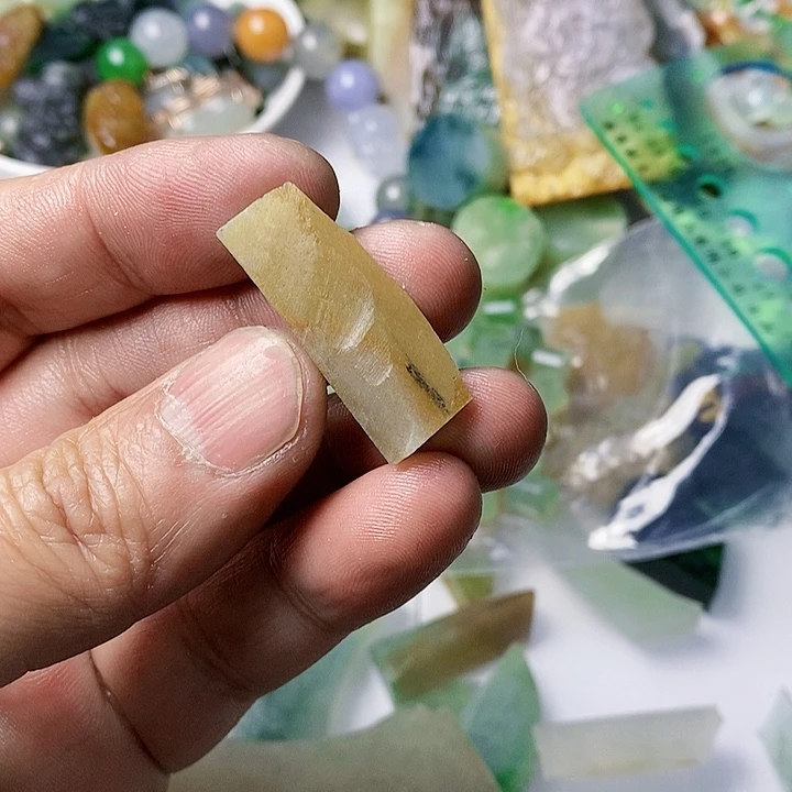 翡翠散珠天然翡翠A货